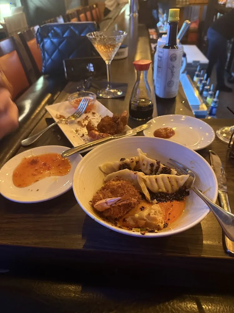 Szechuan Dumplings & Coconut Shrimp